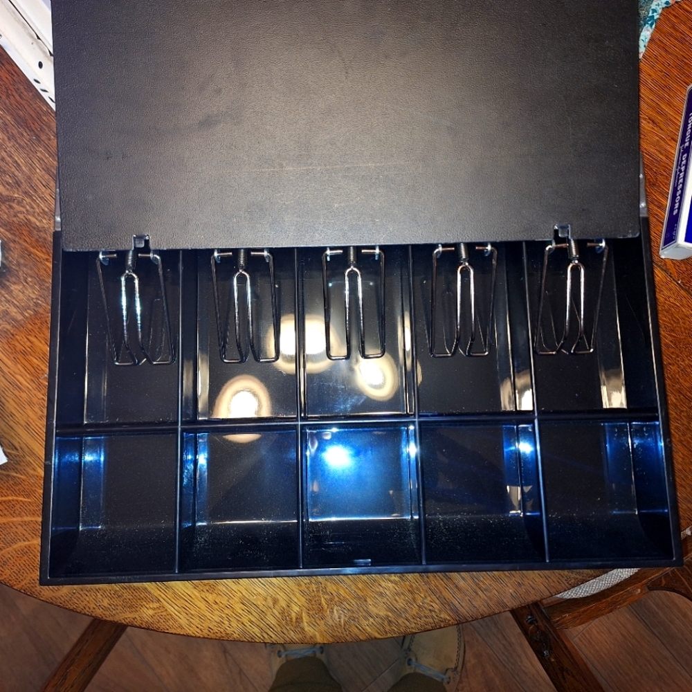 Tuffy 654 Black Cash Register Drawer, NWT